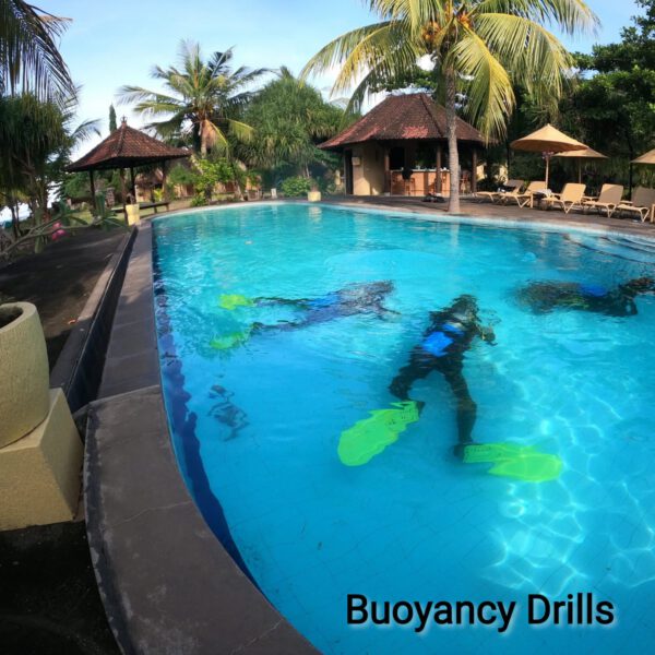 image of buoyancy drills pool