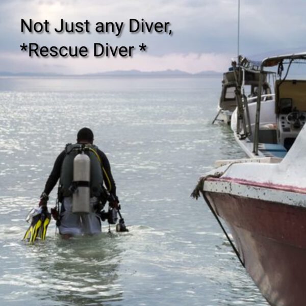 image of rescue diver